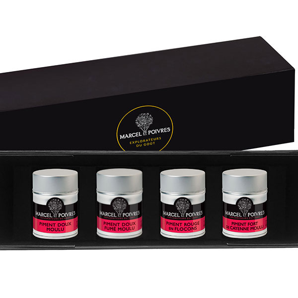 Le coffret cinq piments Nomie – L'avant gardiste