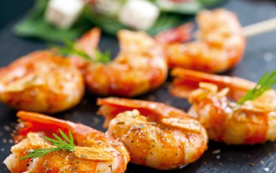 Recette brochette de crevettes aromatisées au curry et au poivre de Timut