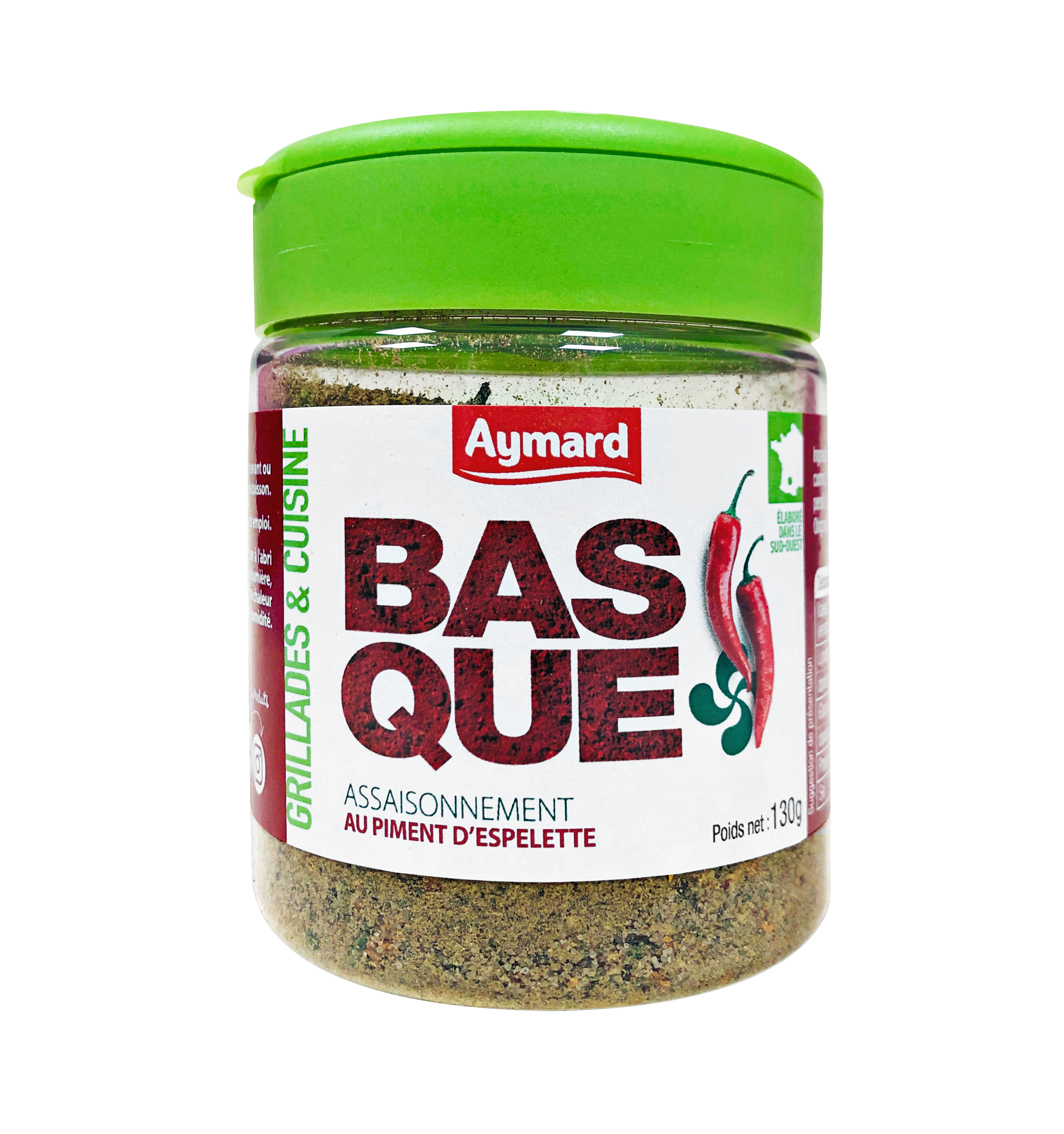 assaisonnement basque au piment d espelette les produits aymard assaisonnement basque au piment d espelette