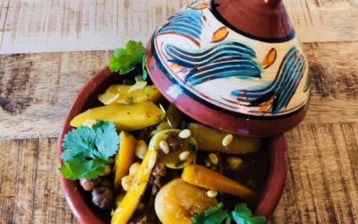 Tajine d’agneau sucré salé