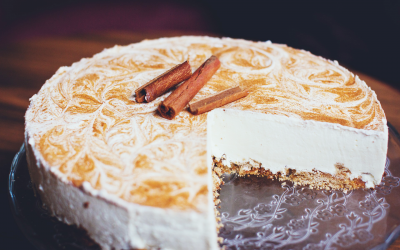 Cheesecake aux spéculoos & à la cannelle