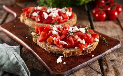 Bruschetta Tomates & Feta